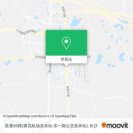 星通30路(黄花机场首末站-东一路公交首末站)地图