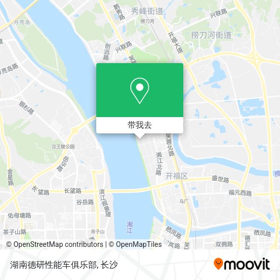 湖南德研性能车俱乐部地图