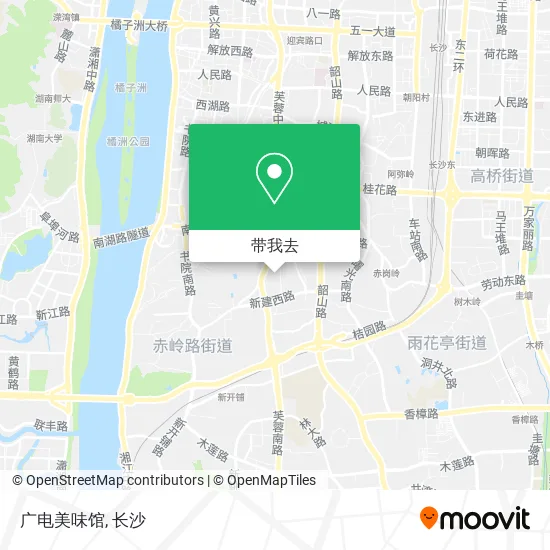 广电美味馆地图