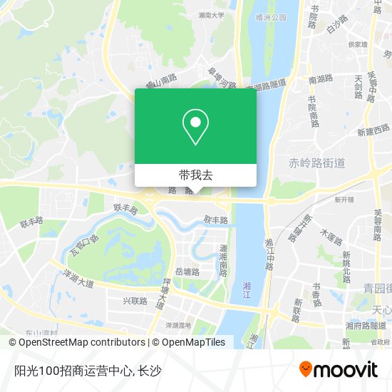 阳光100招商运营中心地图