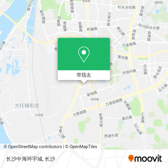 长沙中海环宇城地图