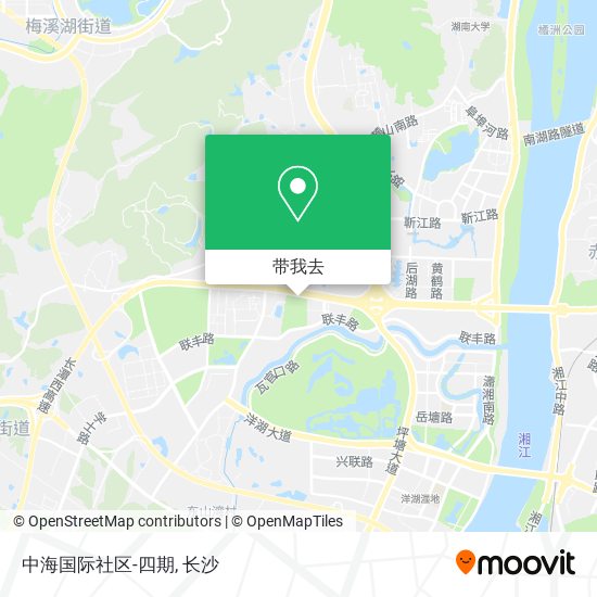 中海国际社区-四期地图