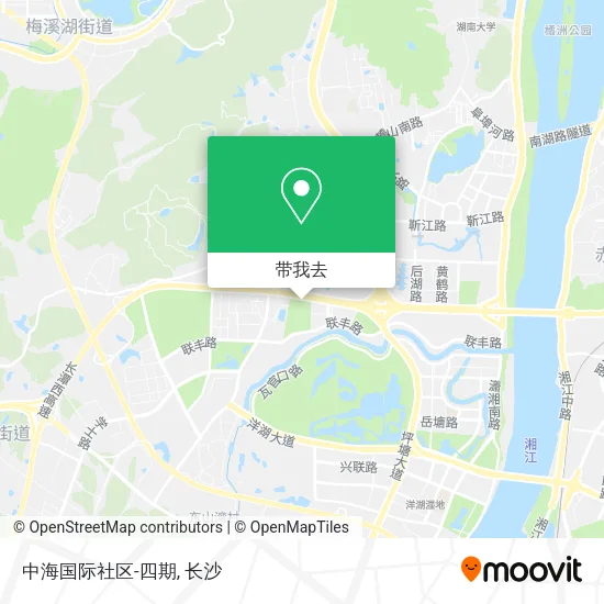 中海国际社区-四期地图