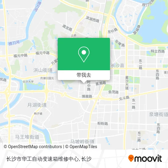 长沙市华工自动变速箱维修中心地图