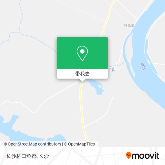 长沙桥口鱼都地图