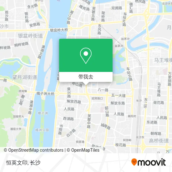 恒英文印地图