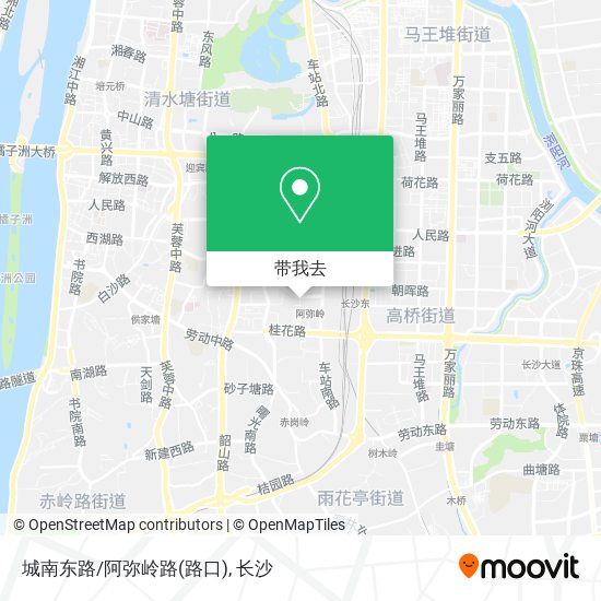 城南东路/阿弥岭路(路口)地图