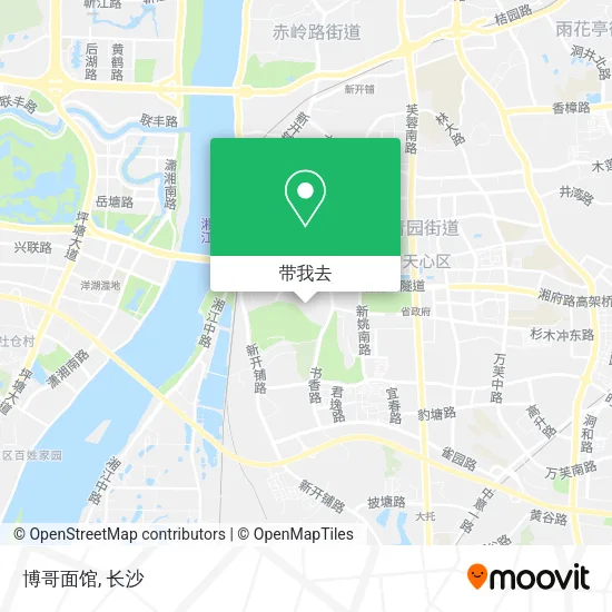 博哥面馆地图