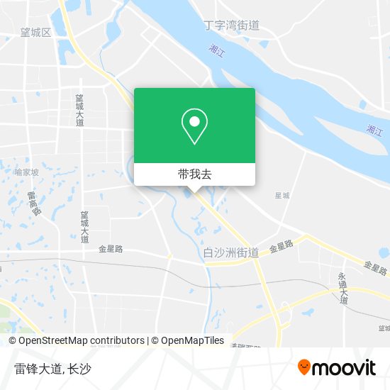 雷锋大道地图