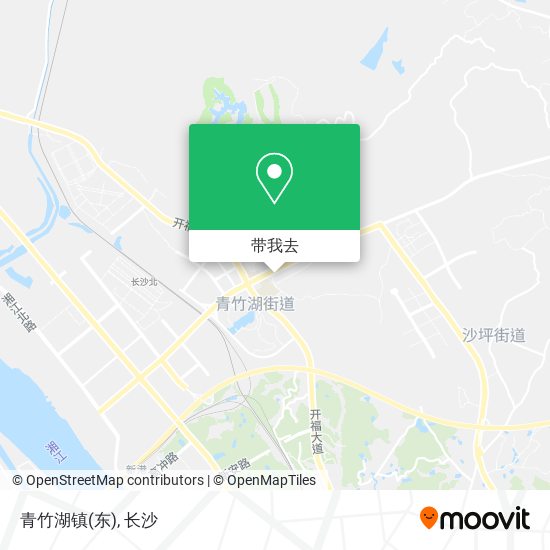 青竹湖镇(东)地图