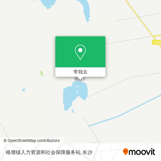 格塘镇人力资源和社会保障服务站地图