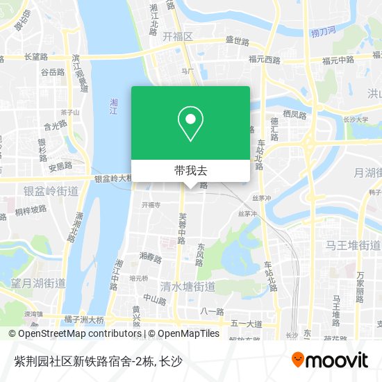 紫荆园社区新铁路宿舍-2栋地图