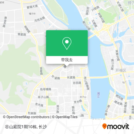 谷山庭院1期10栋地图