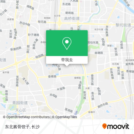 东北酱骨饺子地图