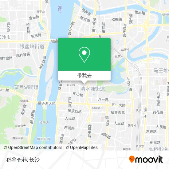 稻谷仓巷地图