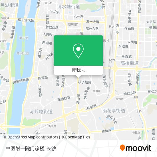 中医附一院门诊楼地图