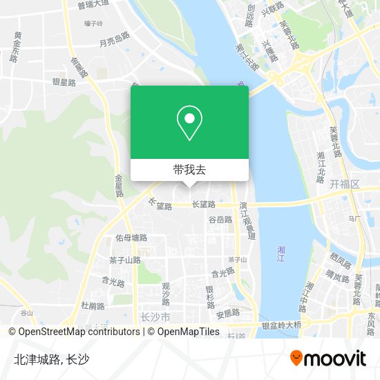 北津城路地图