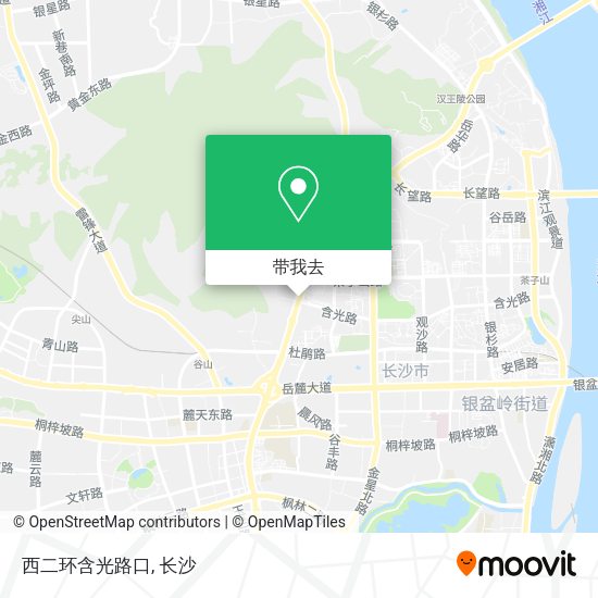 西二环含光路口地图
