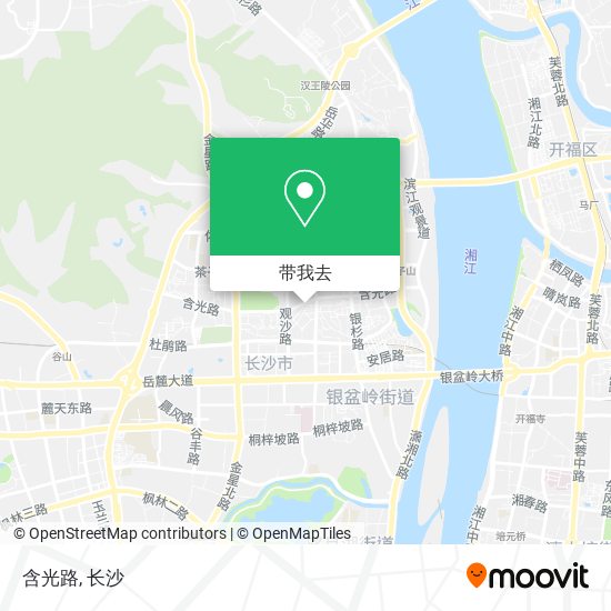 含光路地图