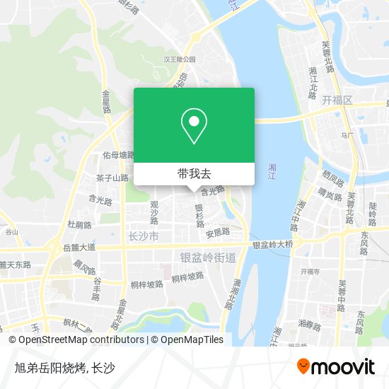 旭弟岳阳烧烤地图
