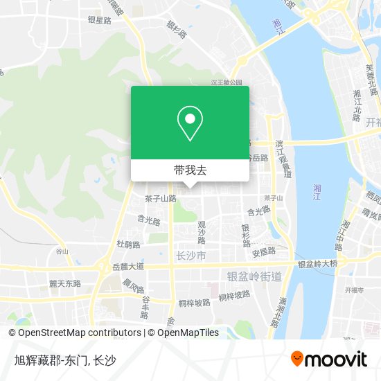 旭辉藏郡-东门地图