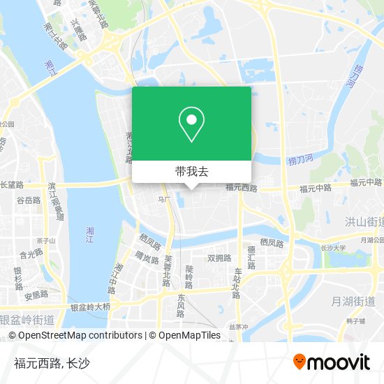 福元西路地图