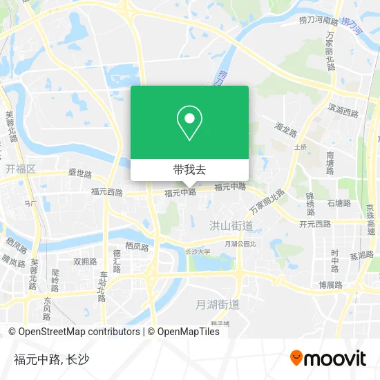 福元中路地图