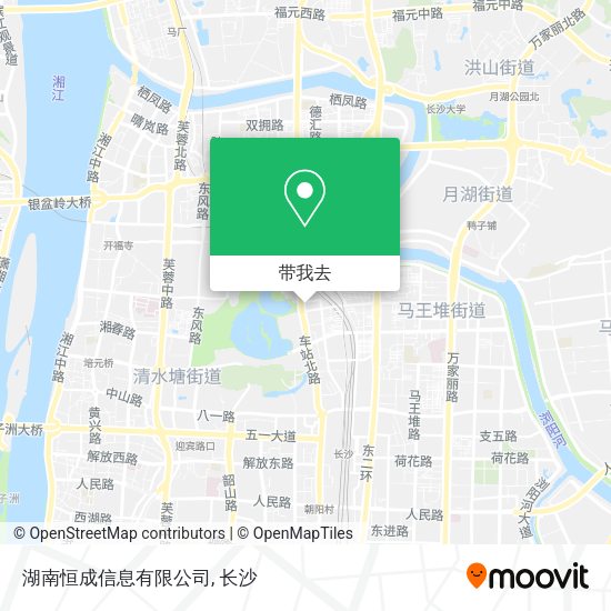 湖南恒成信息有限公司地图