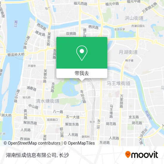 湖南恒成信息有限公司地图