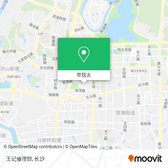 王记修理部地图
