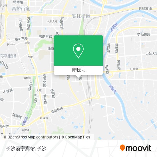 长沙霞宇宾馆地图