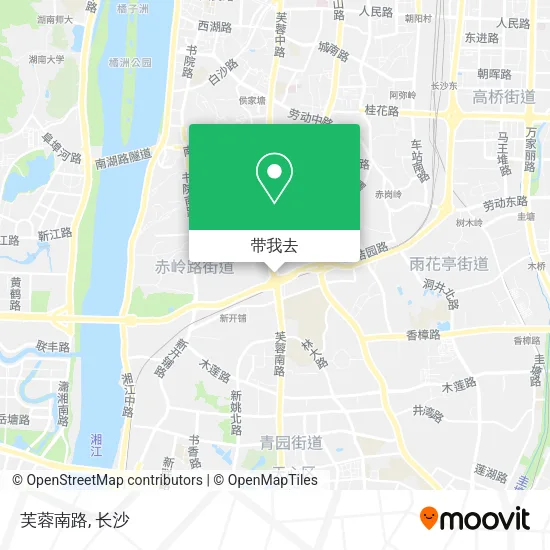 芙蓉南路地图