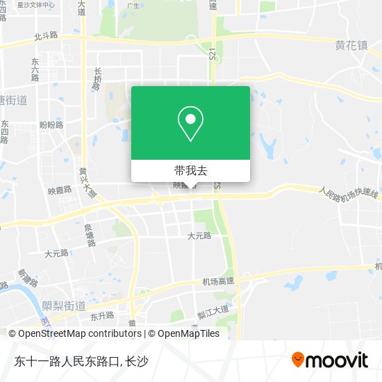 东十一路人民东路口地图