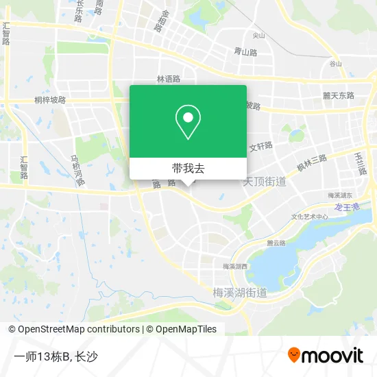 一师13栋B地图
