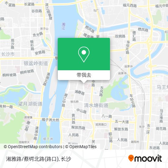 湘雅路/蔡锷北路(路口)地图