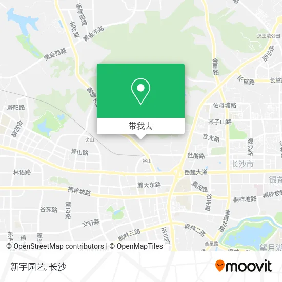 新宇园艺地图