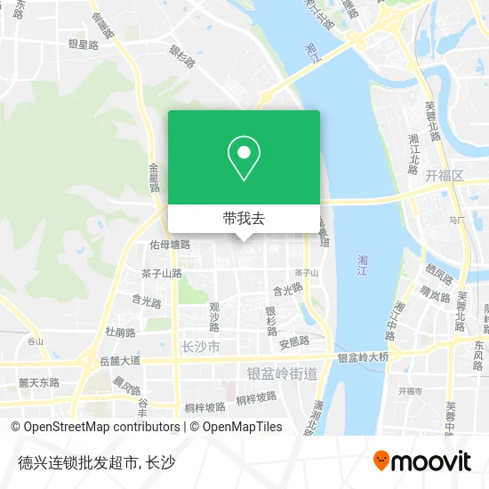 德兴连锁批发超市地图