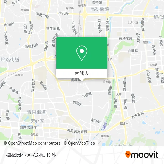 德馨园小区-A2栋地图