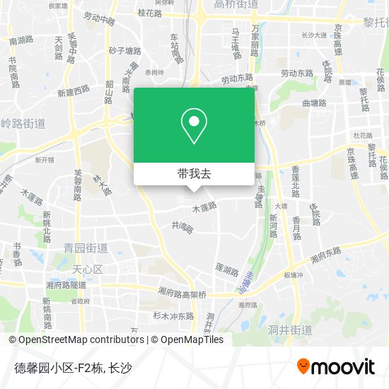 德馨园小区-F2栋地图