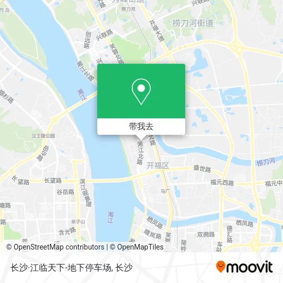 长沙·江临天下-地下停车场地图