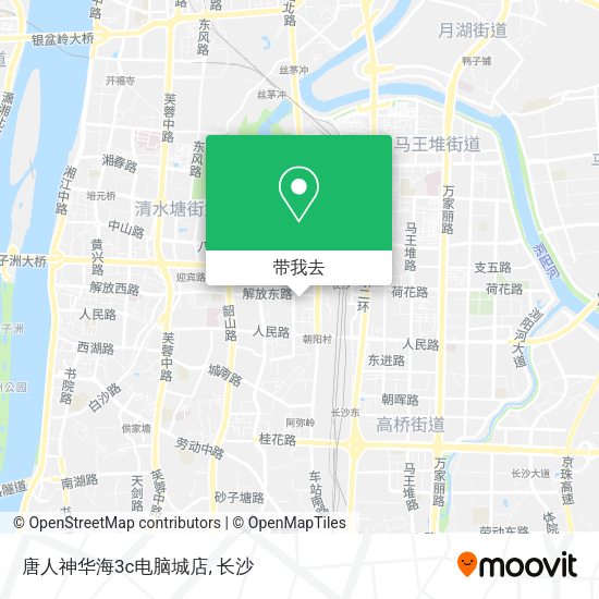 唐人神华海3c电脑城店地图