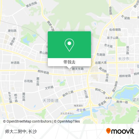 师大二附中地图