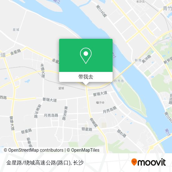 金星路/绕城高速公路(路口)地图