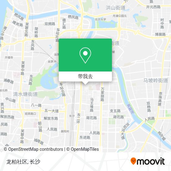 龙柏社区地图