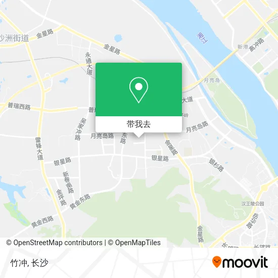 竹冲地图
