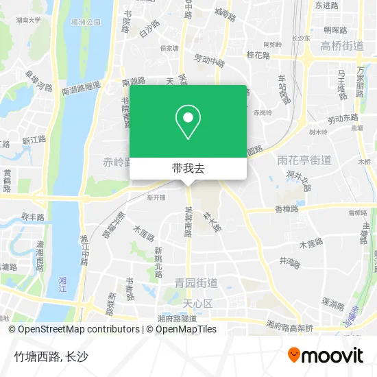 竹塘西路地图