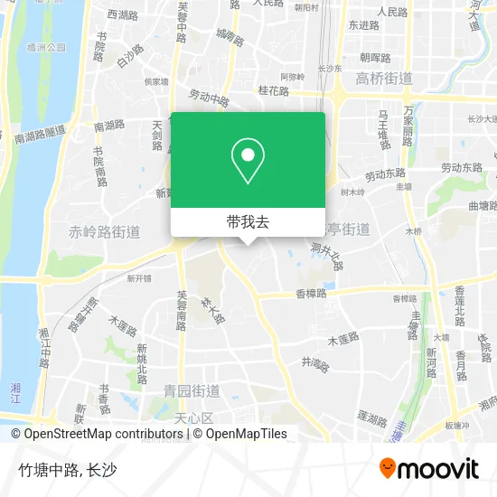 竹塘中路地图