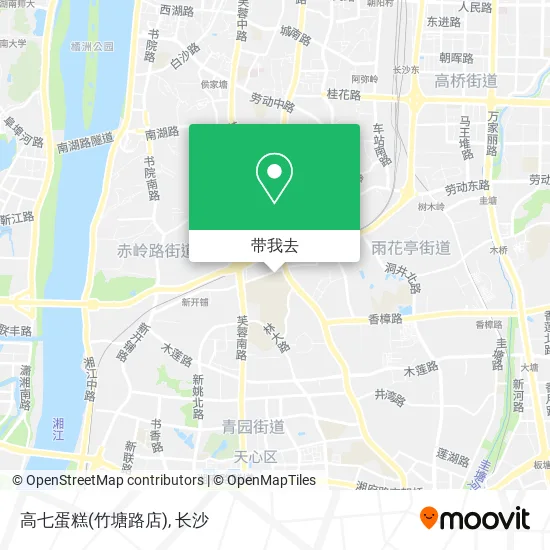 高七蛋糕(竹塘路店)地图