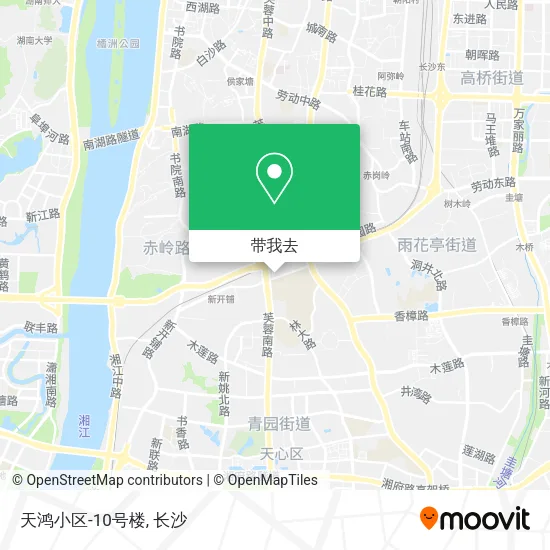 天鸿小区-10号楼地图