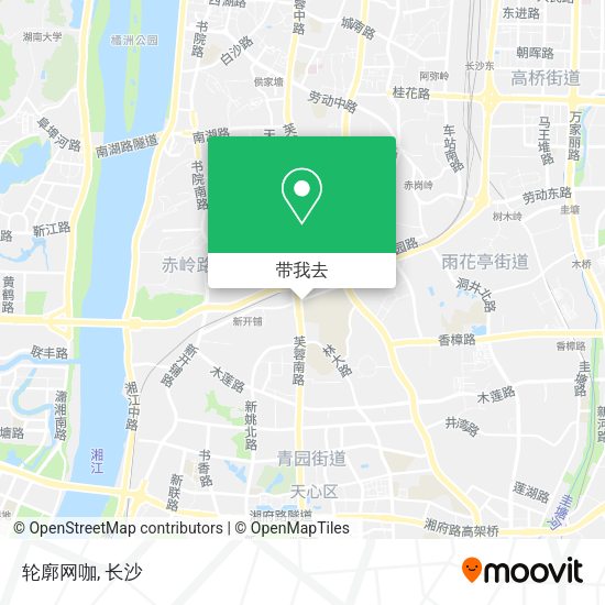 轮廓网咖地图